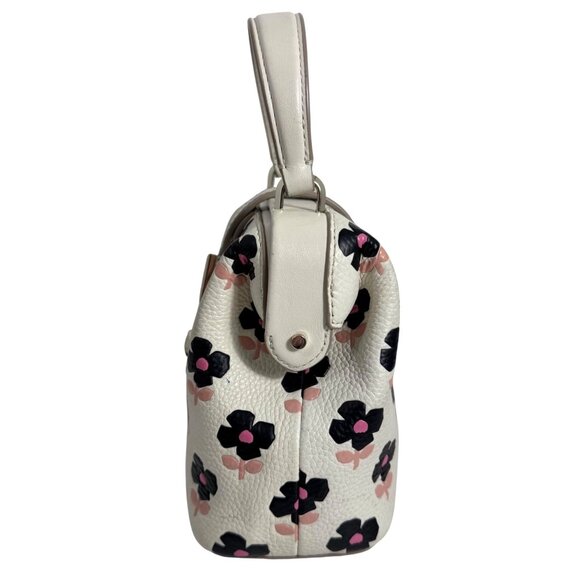 KATE SPADE Remedy Block Print Floral Small Top Handle Bag HTF Design - Picture 2 of 16
